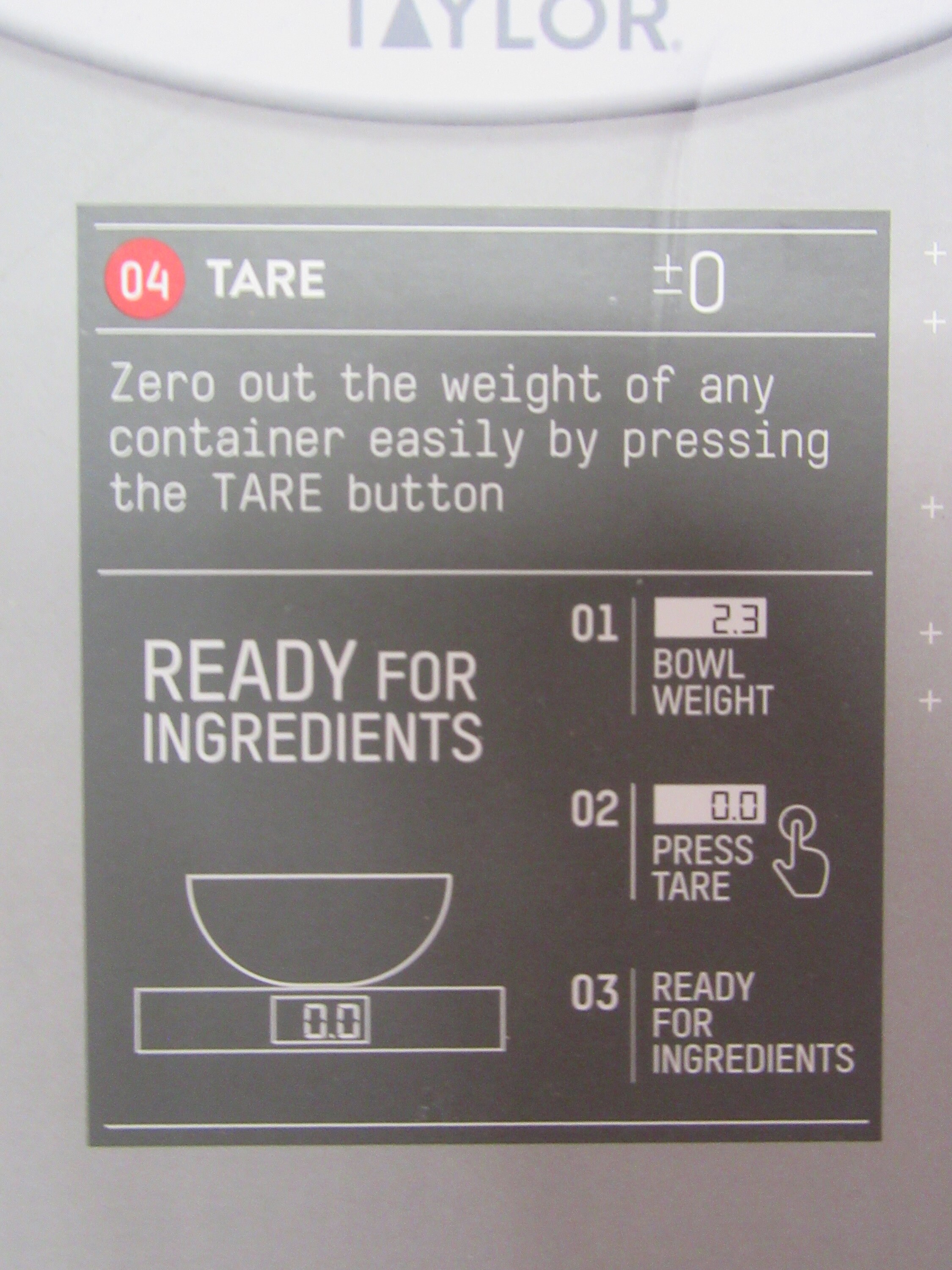 Taylor Digital Food Scale 11lb. Capacity - Etsy