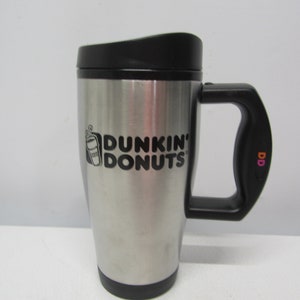Dunkin Donuts Stainless White 32oz Hot Cold Travel Mug / Thermos Coffee &  Tea for sale online