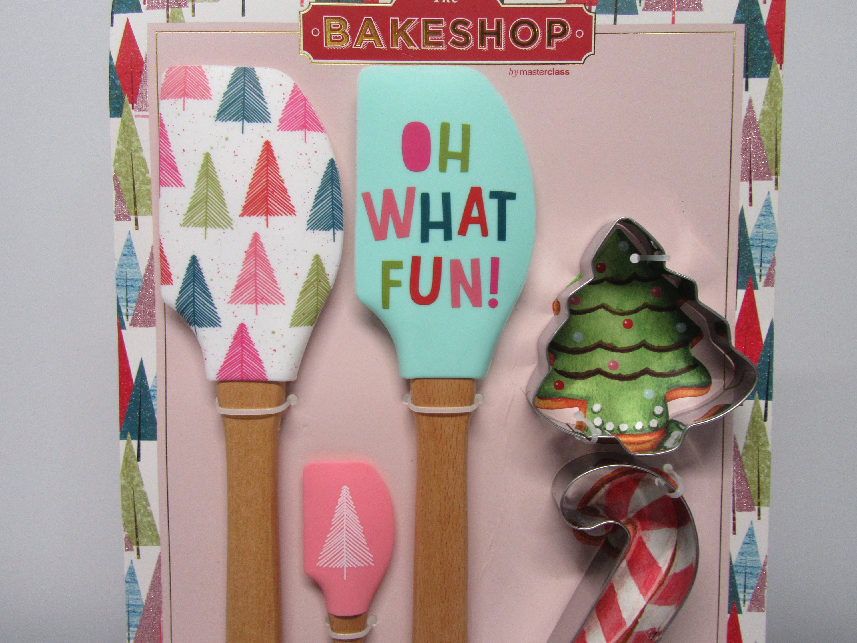 The by Masterclass Christmas Holiday Baking Set Silicone