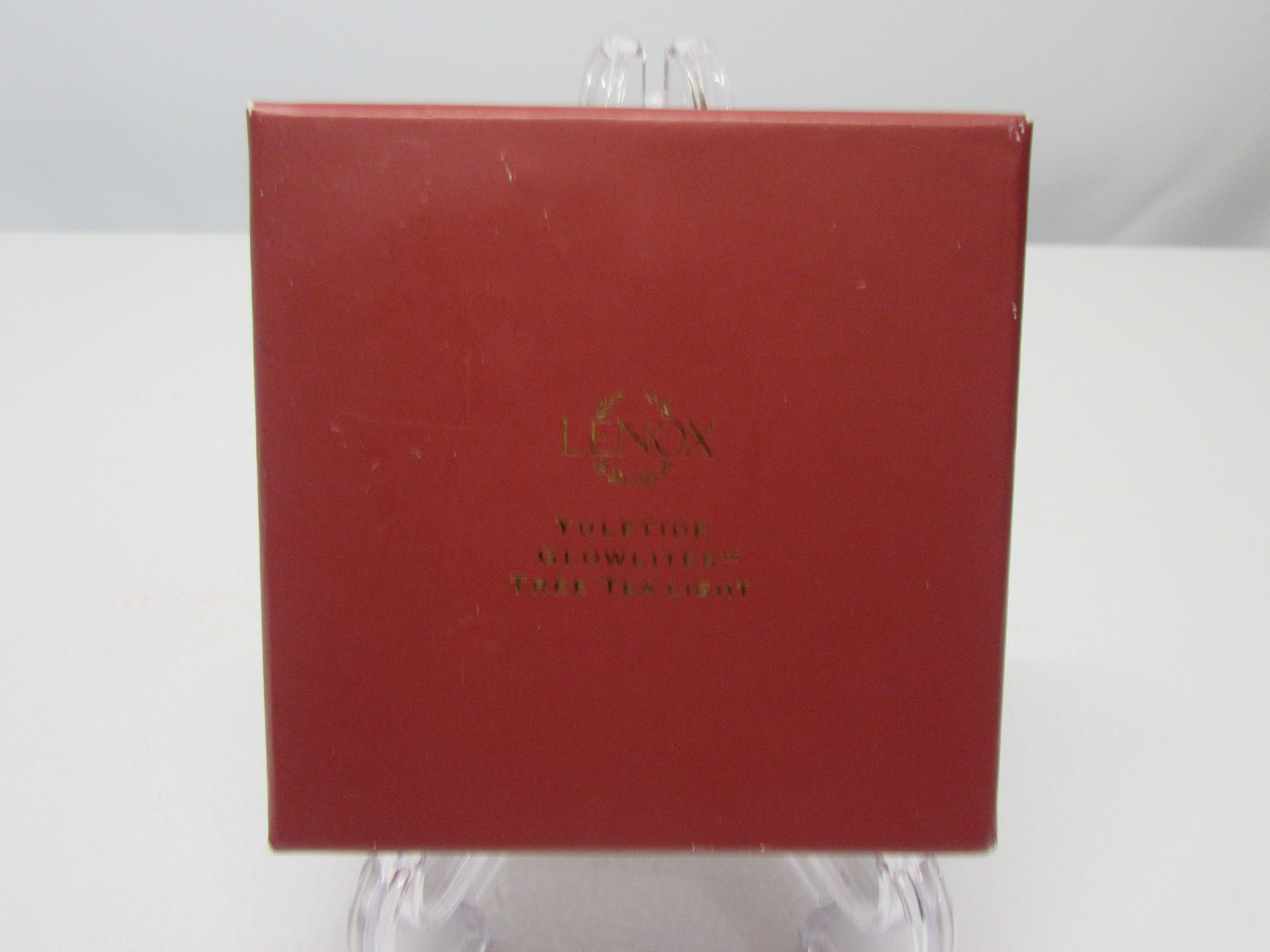 Lenox Christmas Tree Tealight Candle & Holder Etsy