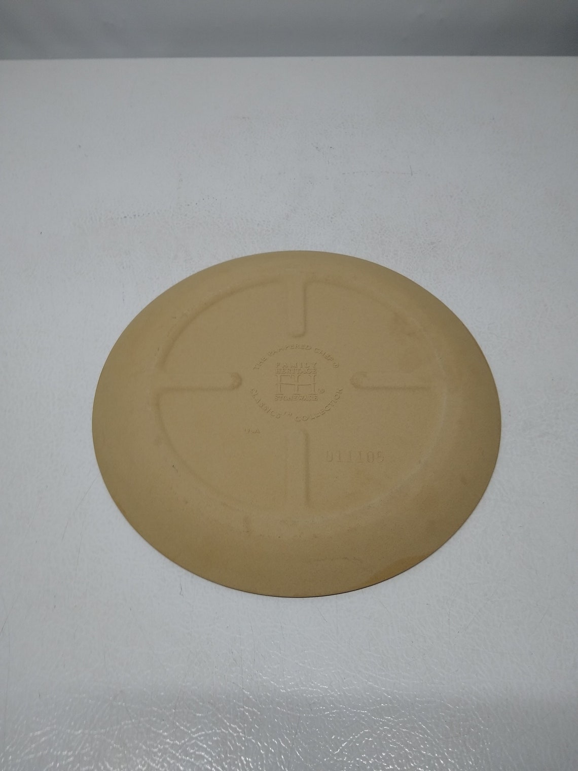 Pampered Chef 10inch Personal Pizza Stone Etsy
