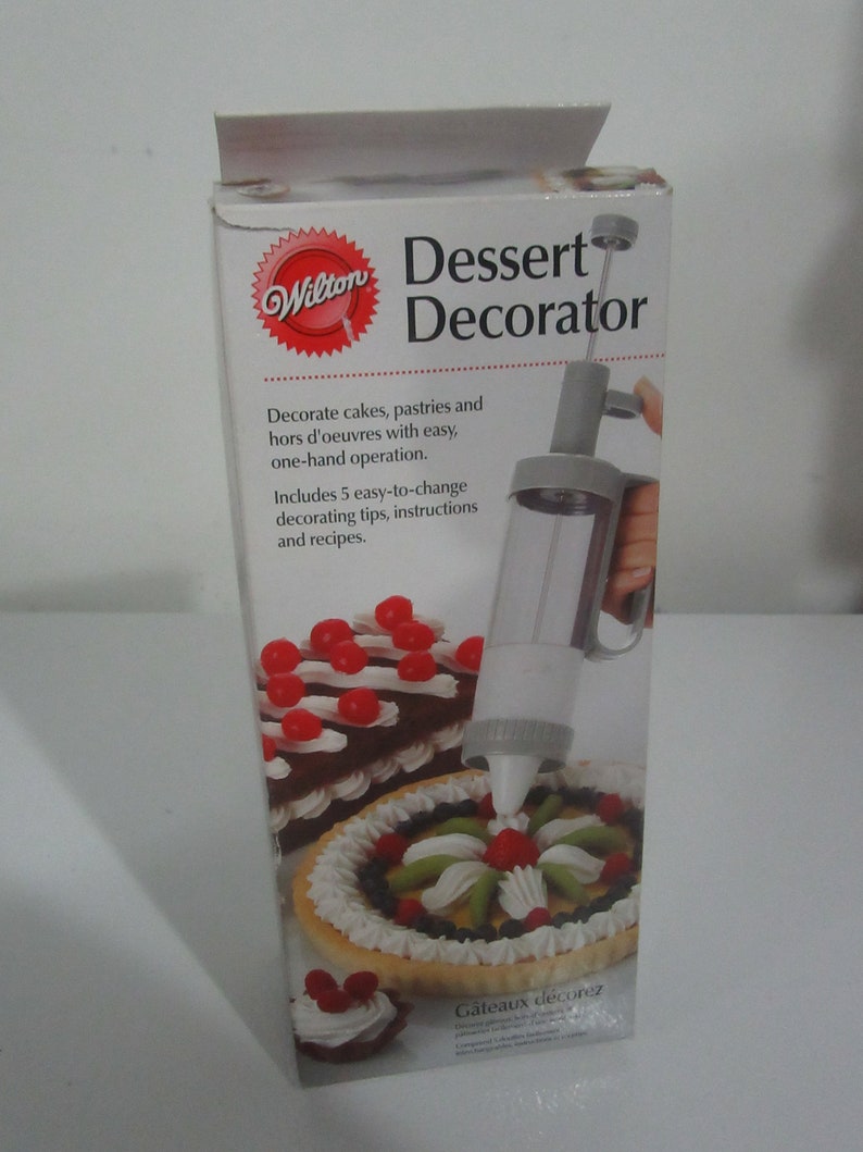 Wilton Dessert Decorator Etsy