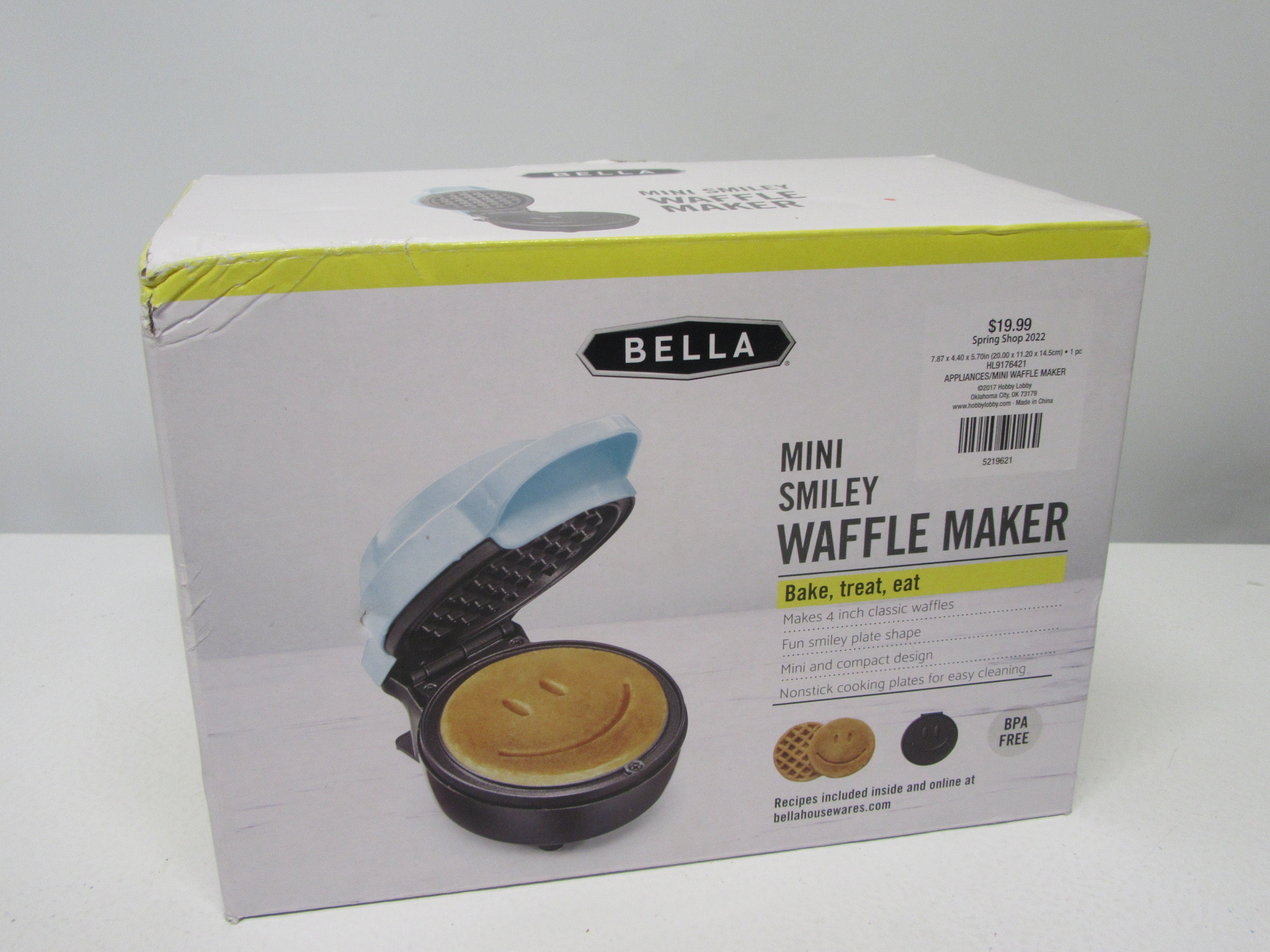 bella smiley pancake maker
