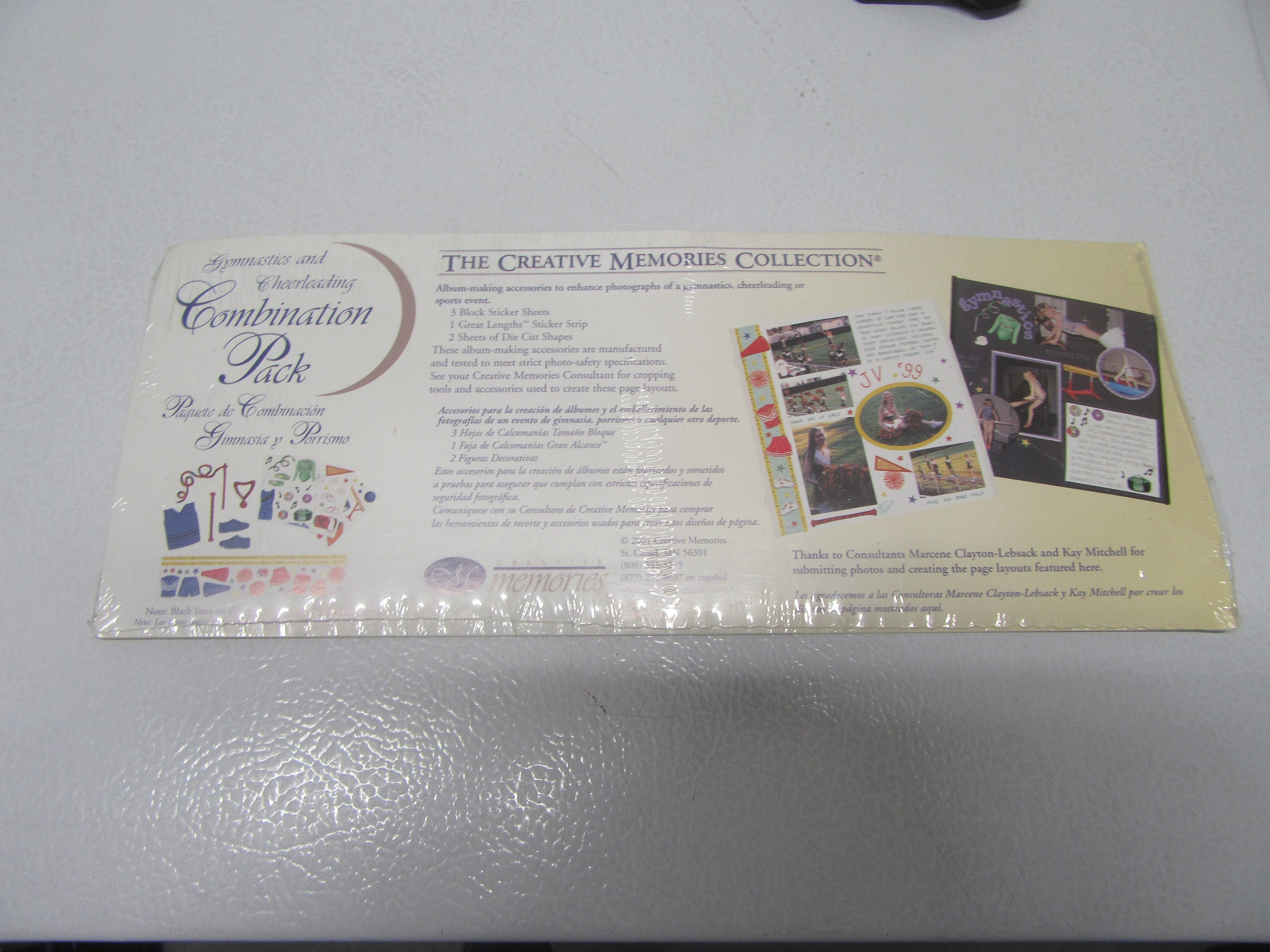Creative Memories Collection Album Kit Parfait New Sealed Package 10 X 12  1/4 2006 F3 