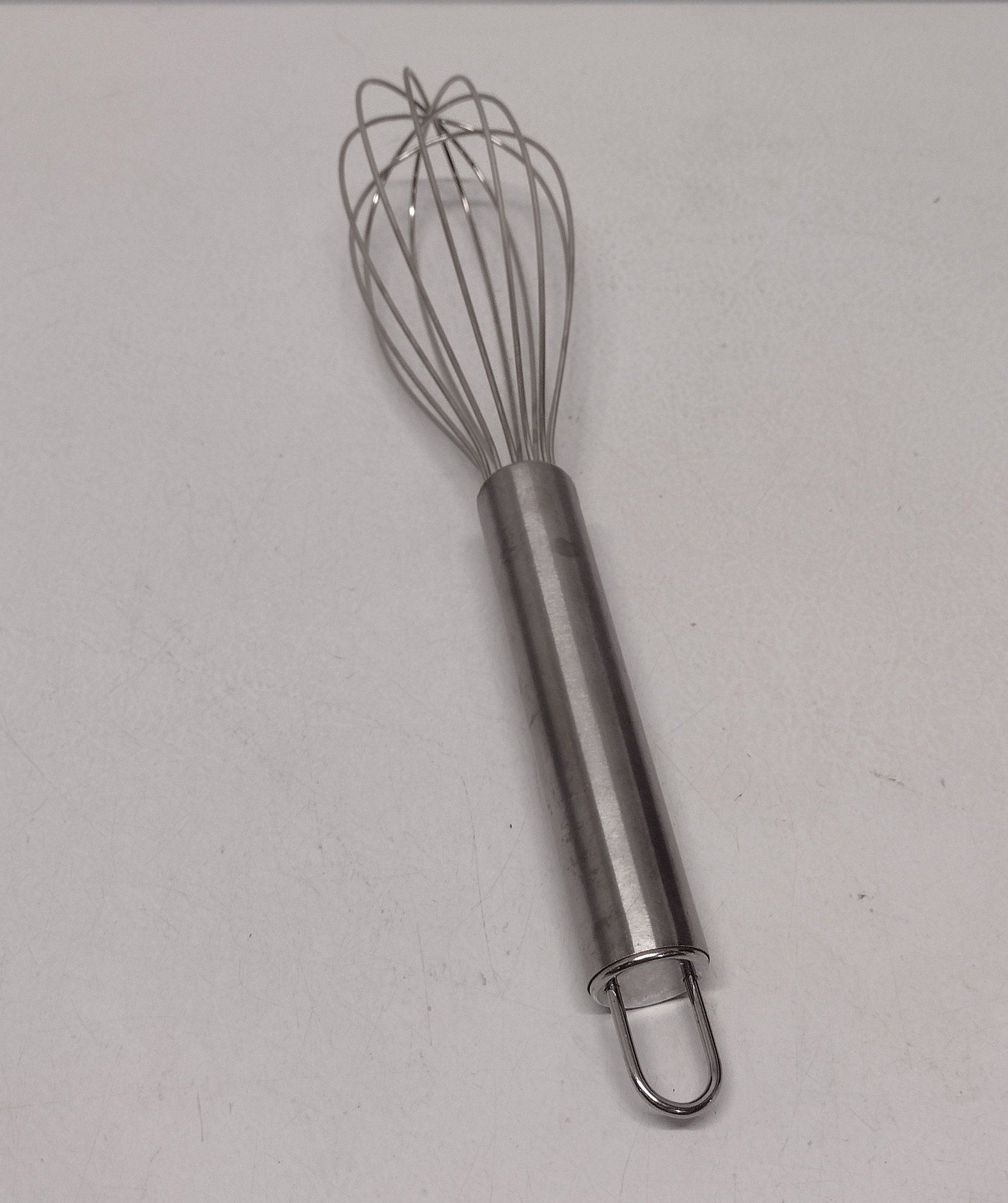 Stainless Steel Small Whisk for Cheese, Coffee, Eggs, Very Handy (6 Inches)