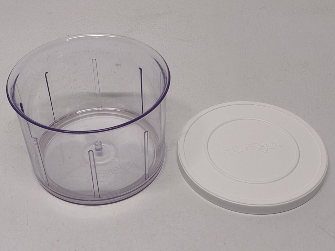 Pampered Chef Manual Replacement Food Processor 3 Cup Bowl Etsy