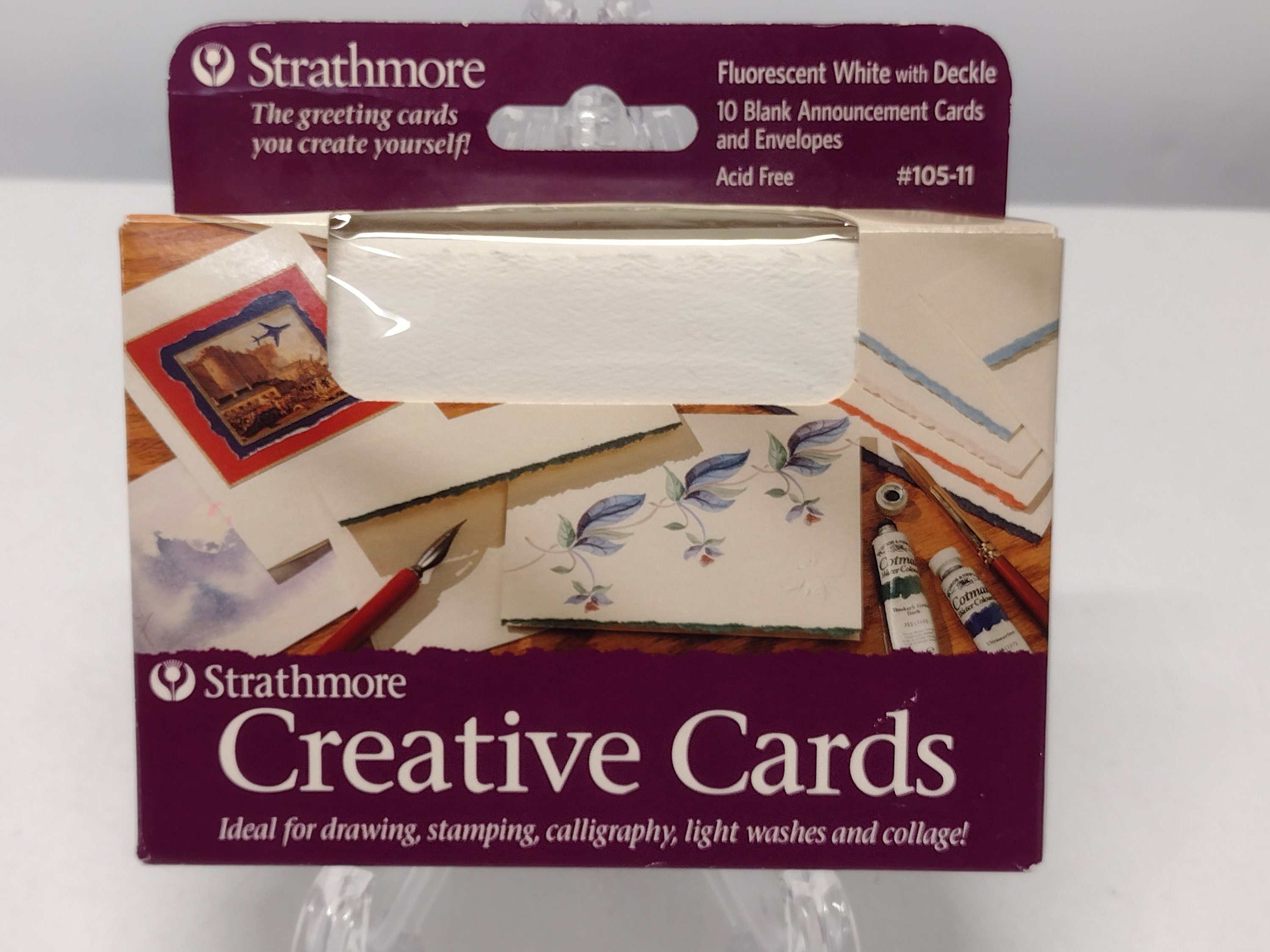 Strathmore Watercolor Cards and envelopes - Full size cards - 10 pack