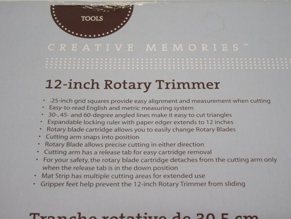 12-inch Paper Trimmer for Scrapbooking - Creative Memories