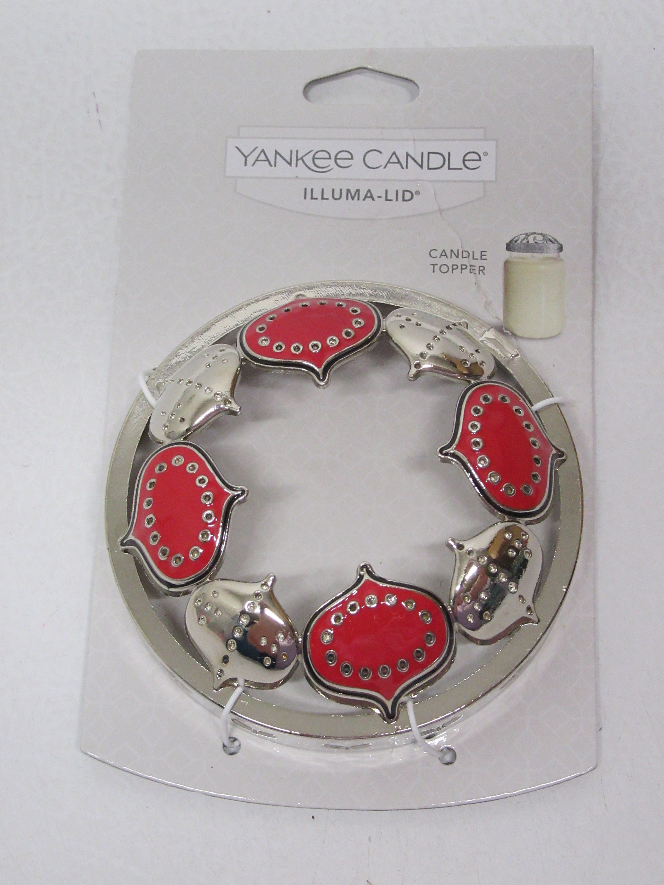 Yankee Candle Jar Lids 3 1/8 For Large Candle Jars Bundle of 3 Tops Lid