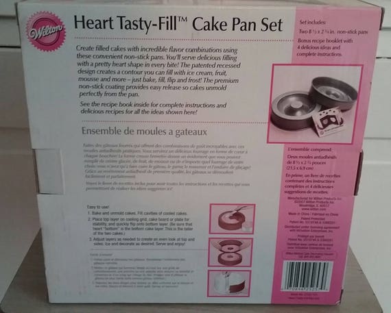Wilton Tasty-Fill Heart Shaped Cake Pan