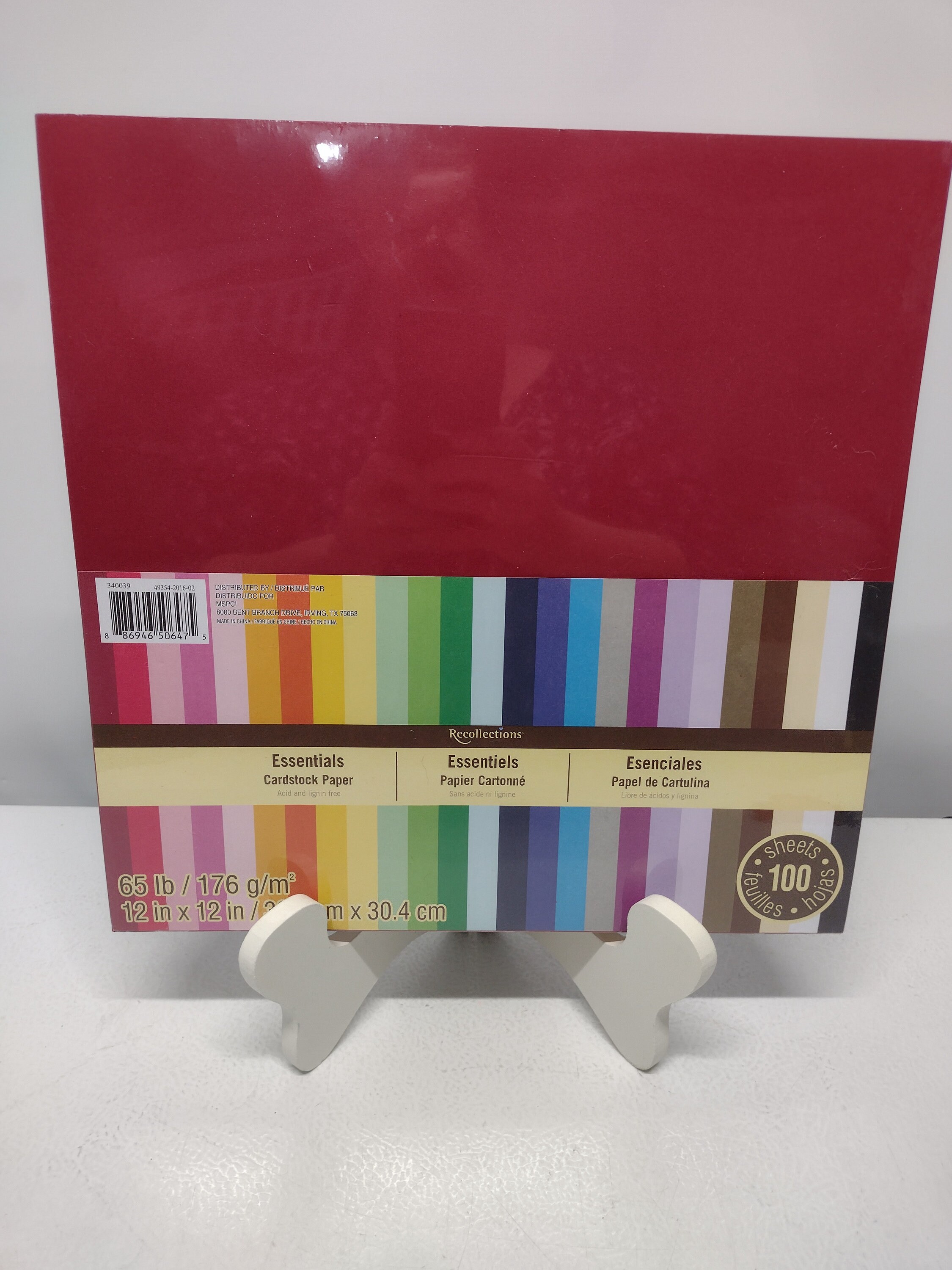 Cardstock 100 Sheets 21 Colors Rainbow 8.5 X 11 Inch Sheets 65 Lb Cover  Weight Assorted Premium Crafting Cardstock Paper Megapack 