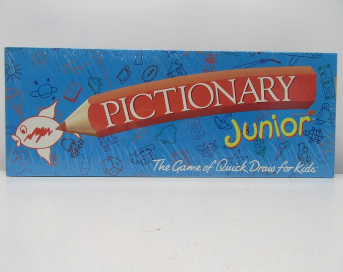 Hasbro Pictionary Junior Board Game - Etsy
