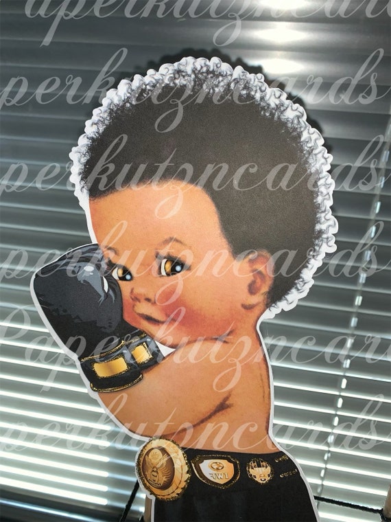 Black Baby Boxing