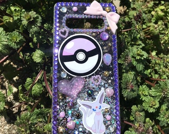 Espeon, SAMSUNG galaxy s10 plus phone case, pokemon phone case, espeon phone case,