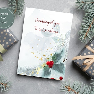Tarjeta de condolencias navideñas para imprimir, tarjeta de condolencias navideñas, duelo, después de una pérdida, tarjeta de condolencias navideñas, para imprimir, alguien en duelo