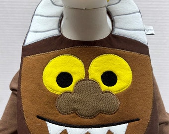 Carol Monster Bib from Where The  Wild Things Are