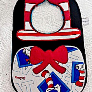 Babyslabbetje Cat on the Hat-personage