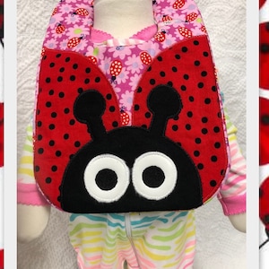 Lady Bug Baby Bib