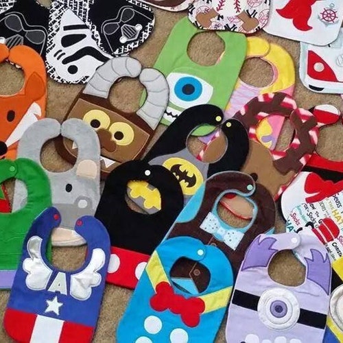 Penguin Baby Bib - Etsy