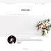 Flourish • Feminine Blogger Template • Small Business Blog Theme • Lifestyle Blog Design