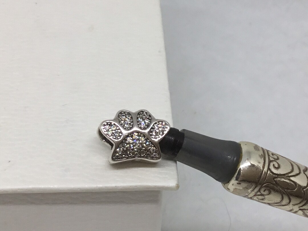 Pandora Sparkling CZ Dog Paw Charm. RESERVED - Etsy