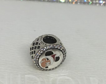 Pandora Disney Frohe Feiertage CZ Micky Anhänger