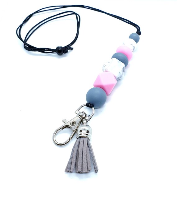 Silicone Bead Lanyard / Teacher Lanyard