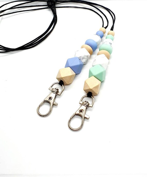 Silicone Bead Lanyard / Teacher Lanyard