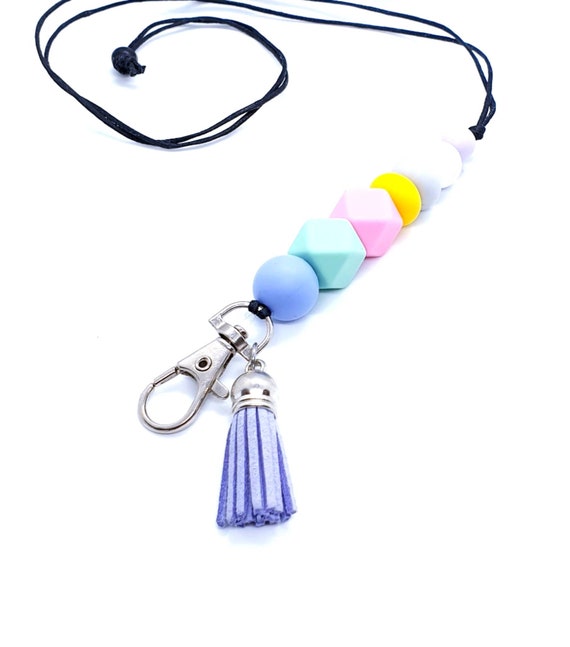 Silicone Bead Lanyard / Tassel Lanyard
