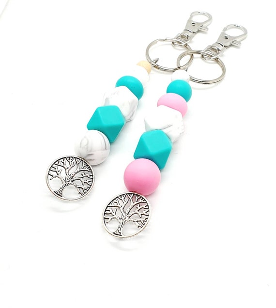 Turquoise Keychain / Cute Keychains / Bag Charm