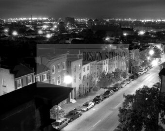 Baltimore Streetscape, Baltimore City, Maryland