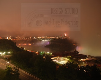 Niebla de las Cataratas del Ni&aacute;gara, las Cataratas del Ni&aacute;gara, Canad&aacute;