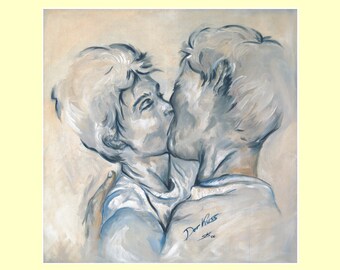 Impression d’art « Le baiser » KD8