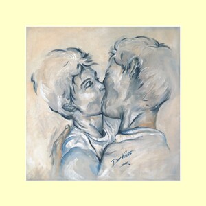 Art Print The Kiss KD8 image 1