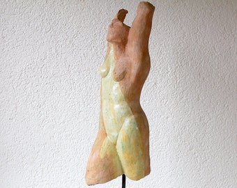 Torso weiblich Skulptur Keramik