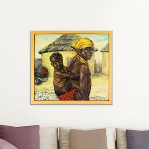 Painting on canvas