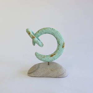 Sculpture, abstract ceramic figurine image 2