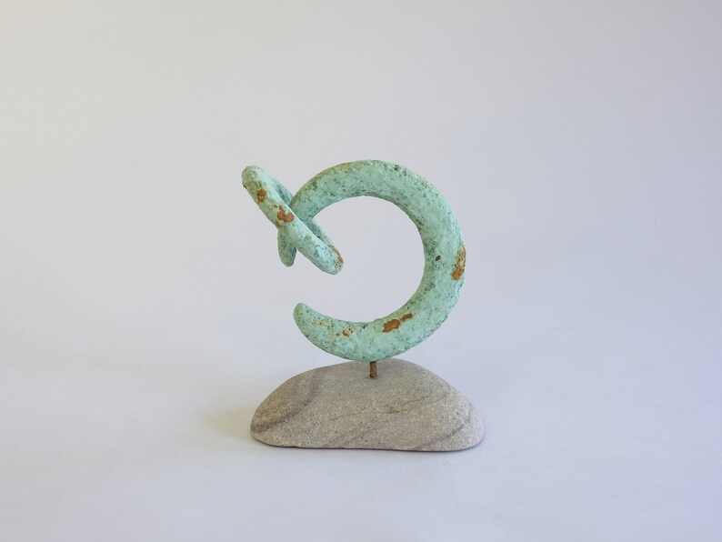 Sculpture, abstract ceramic figurine image 2