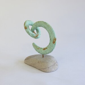 Sculpture, abstract ceramic figurine image 3