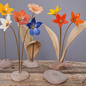Sculpture base, natural stone base, base for flowers and driftwood sculptures, object stand, sculpture stand, figure holder