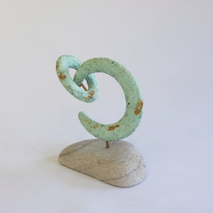 Sculpture, abstract ceramic figurine image 6