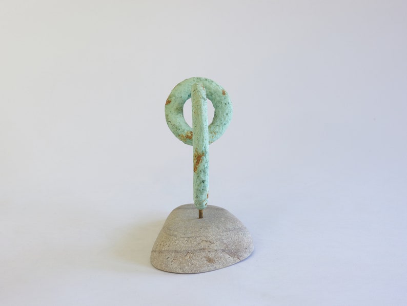 Sculpture, abstract ceramic figurine image 7