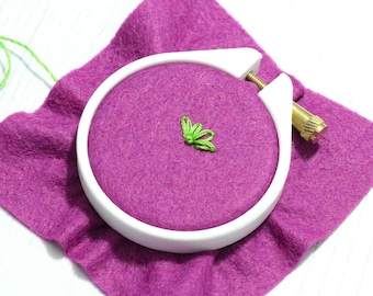 Mini 2" / 5cm Non-Slip Embroidery Hoop  Small Embroidery Ring