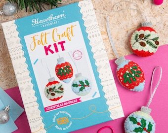 Kit Fai Da Te Infeltrimento Ad Ago Trimits - Topolini Natalizi Con Istruzioni | Decorazioni Fatte A Mano - Foto 5