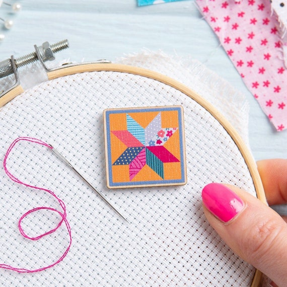 Cross Stitch Tool, Magnetic Cat Orange Needle Minder for Embroidery Needle  Nanny DIY Sewing Needlework Accessories - AliExpress