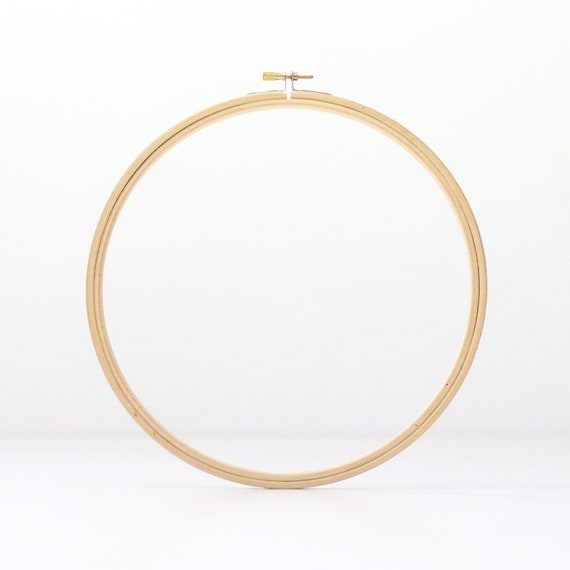 Wooden Embroidery Hoop 9 Large Embroidery Hoop Solid Wooden Hoop Embroidery  Ring Hoop for Embroidery Cross Stitch Hoop Frame 