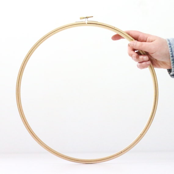 Wooden Embroidery Hoop 12 Extra Large Embroidery Hoop Solid Wooden