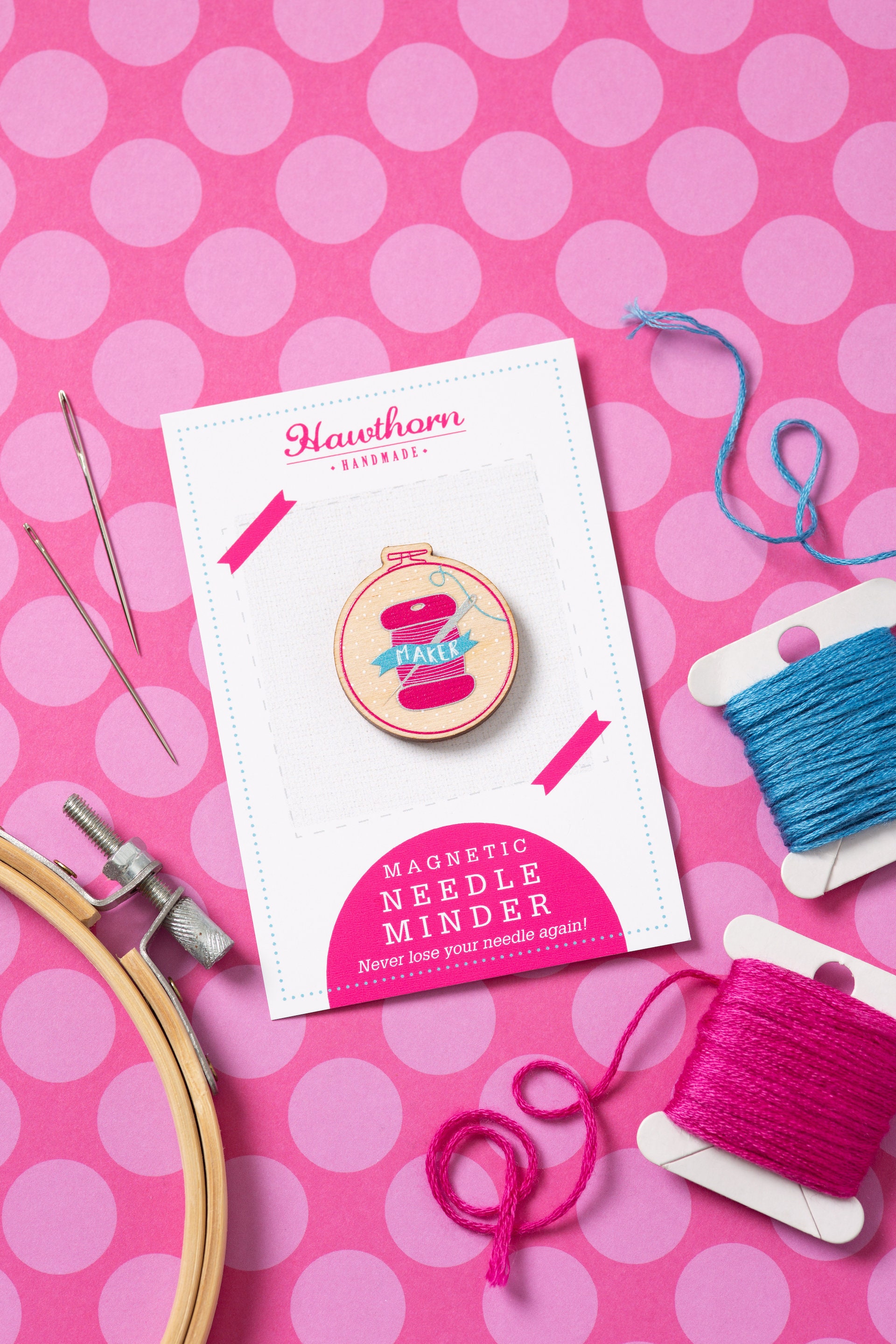 Needle Minder Magnets DIY! {How to Make Your Own in 5 Minutes}