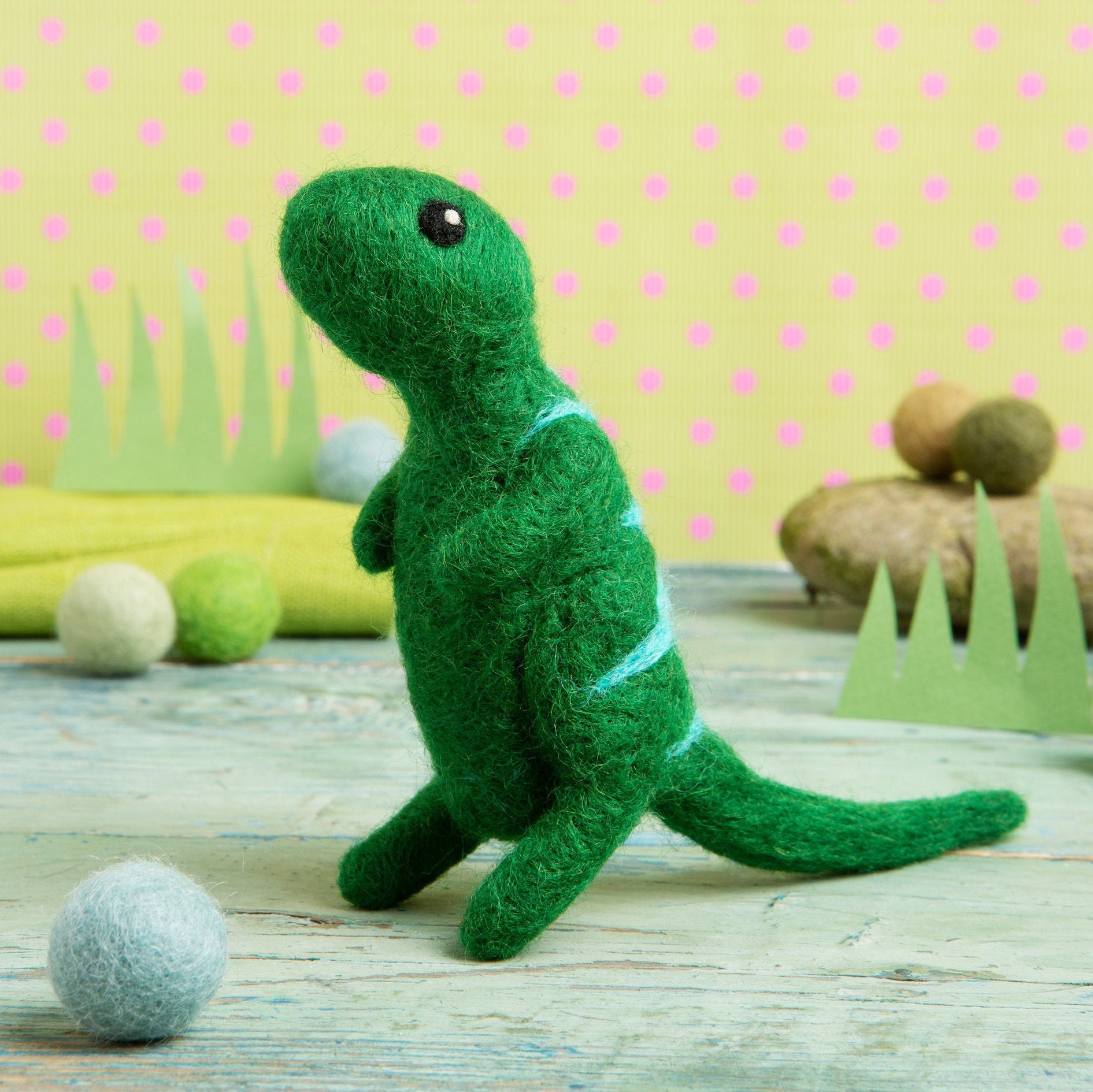 Needle Felting Kit Dino – Knotty Knit