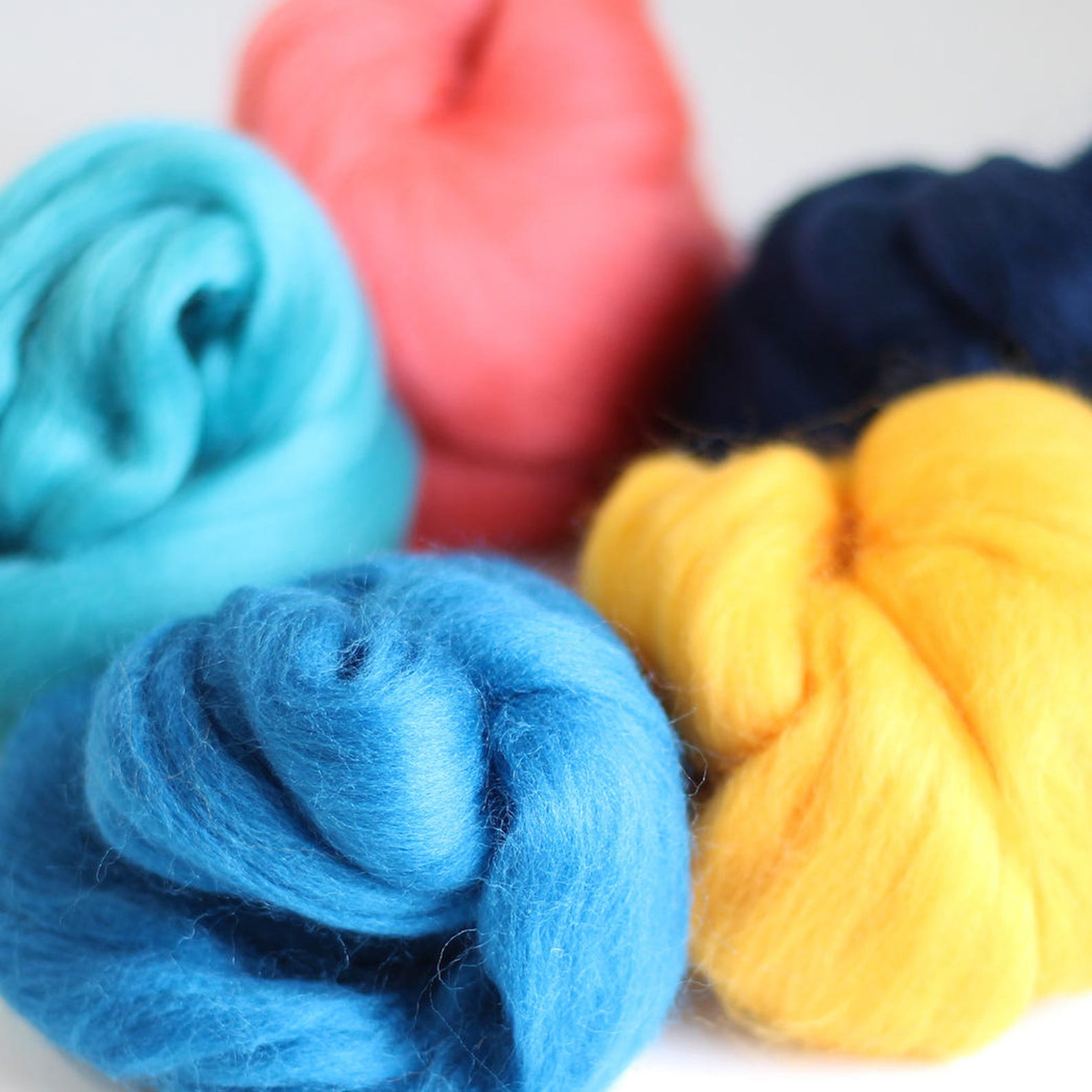 Ocean Wool Bundle for Weaving Weaving Yarn Weaving Etsy UK